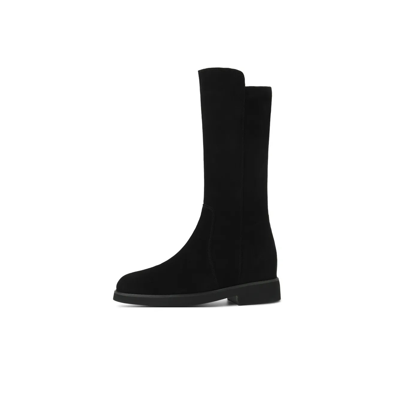 BOERDIQI Knee high Boots 3cm Women's Black