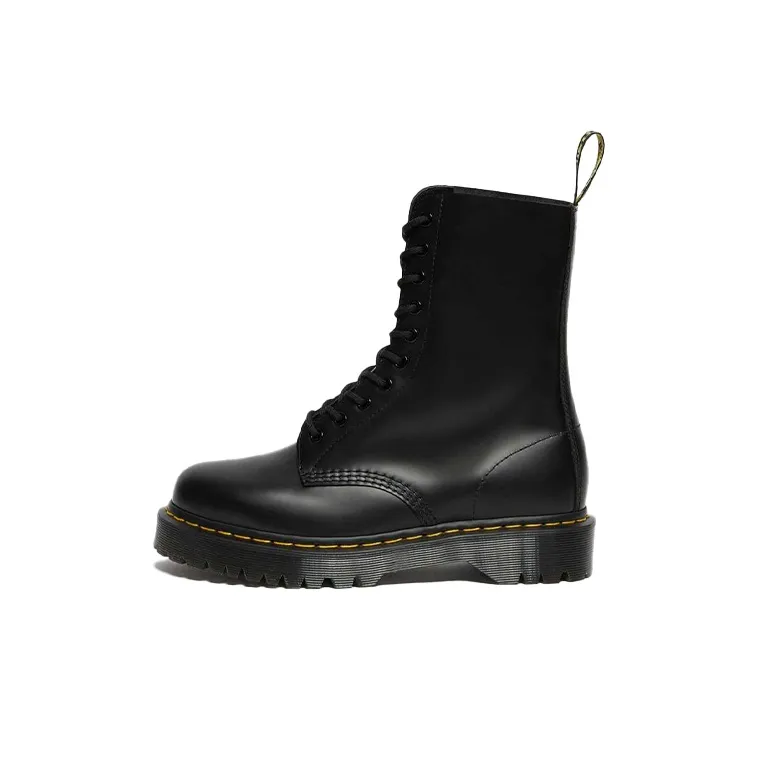 Dr.Martens 1490 Bex Smooth Leather Mid Calf Boots 'Black'