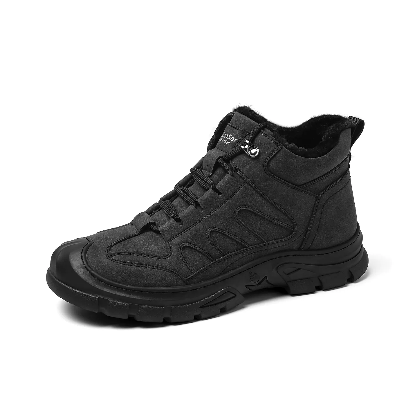 Mulinsen Insulated Ботинки Ботильоны Примерно 5 см Мужской Черный