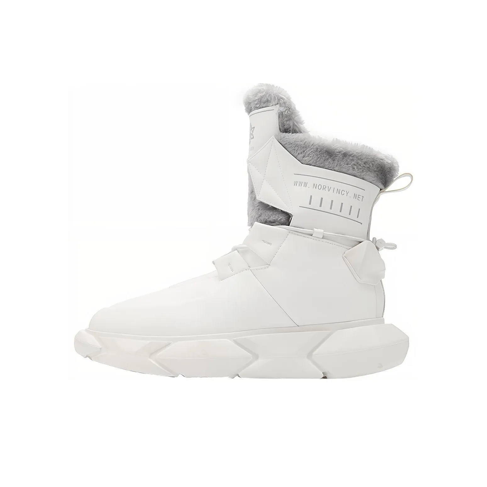 NORVINCY Сноубутсы Белый Унисекс