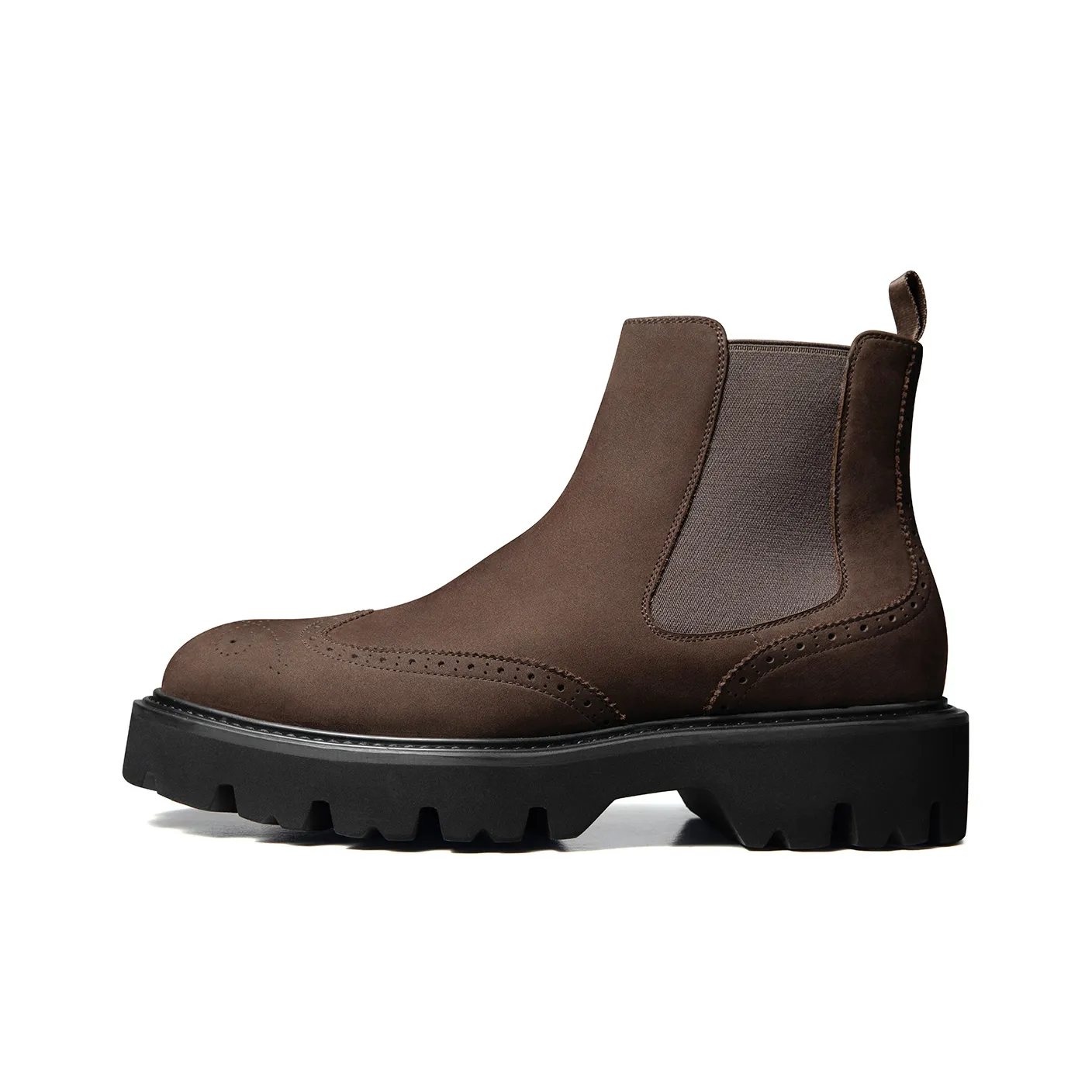 Zuti Короткий Челси 7,5 см Мужской Кофе