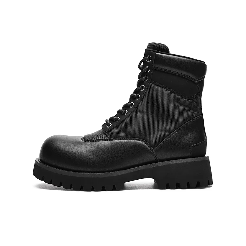 Angelmi Короткий ботинок Martin Мужской Черный