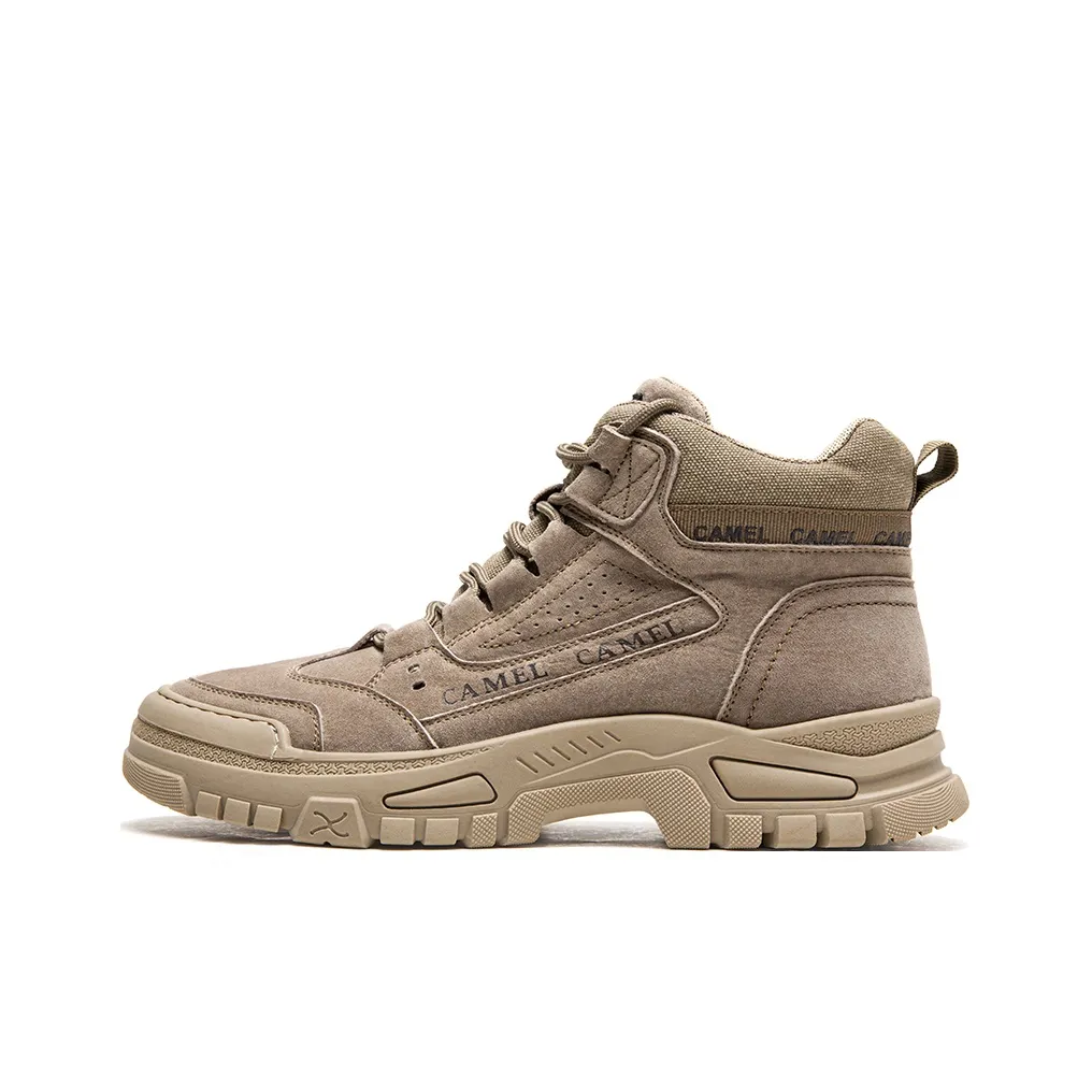 CAMEL Warm Water-Resistant And Wear-Resistant Short Outdoor Boots 4cm Men's