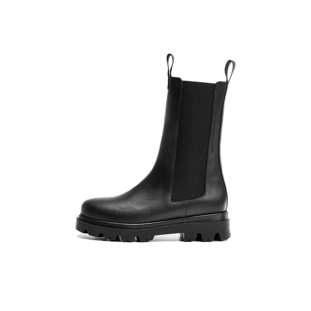 FLATTERED Lia Короткий Челси 4CM Женские Черный