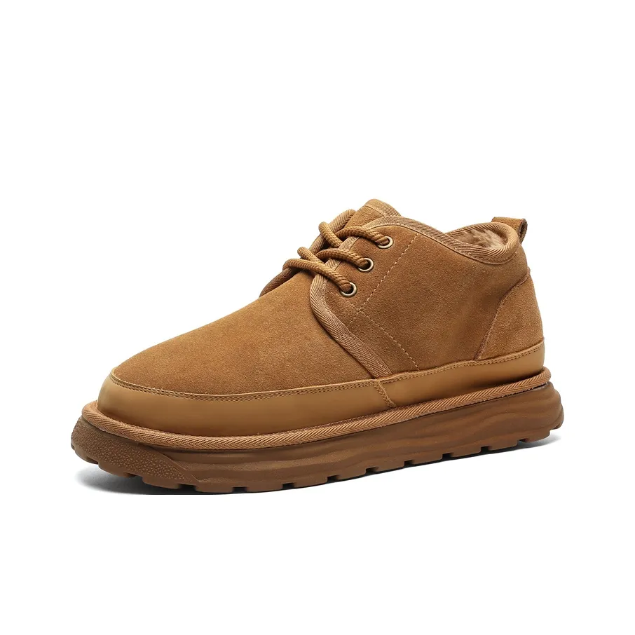 WEISHIBANGWEI Термостойкие Снежные Ботинки Мужские Желтые