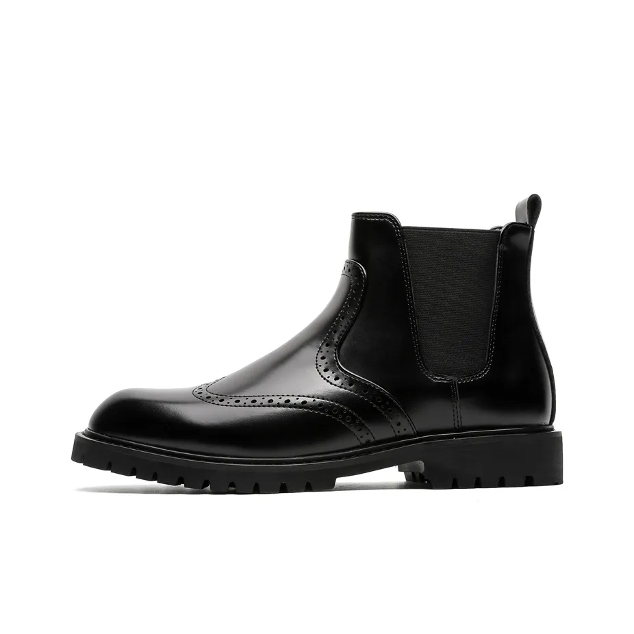 Fire Flying Fish Короткий Martin Boot Мужской Черный