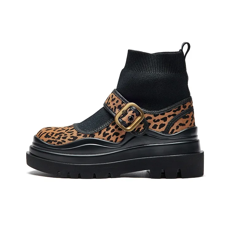 Joy&Mario Platform Shoes Women's Brown