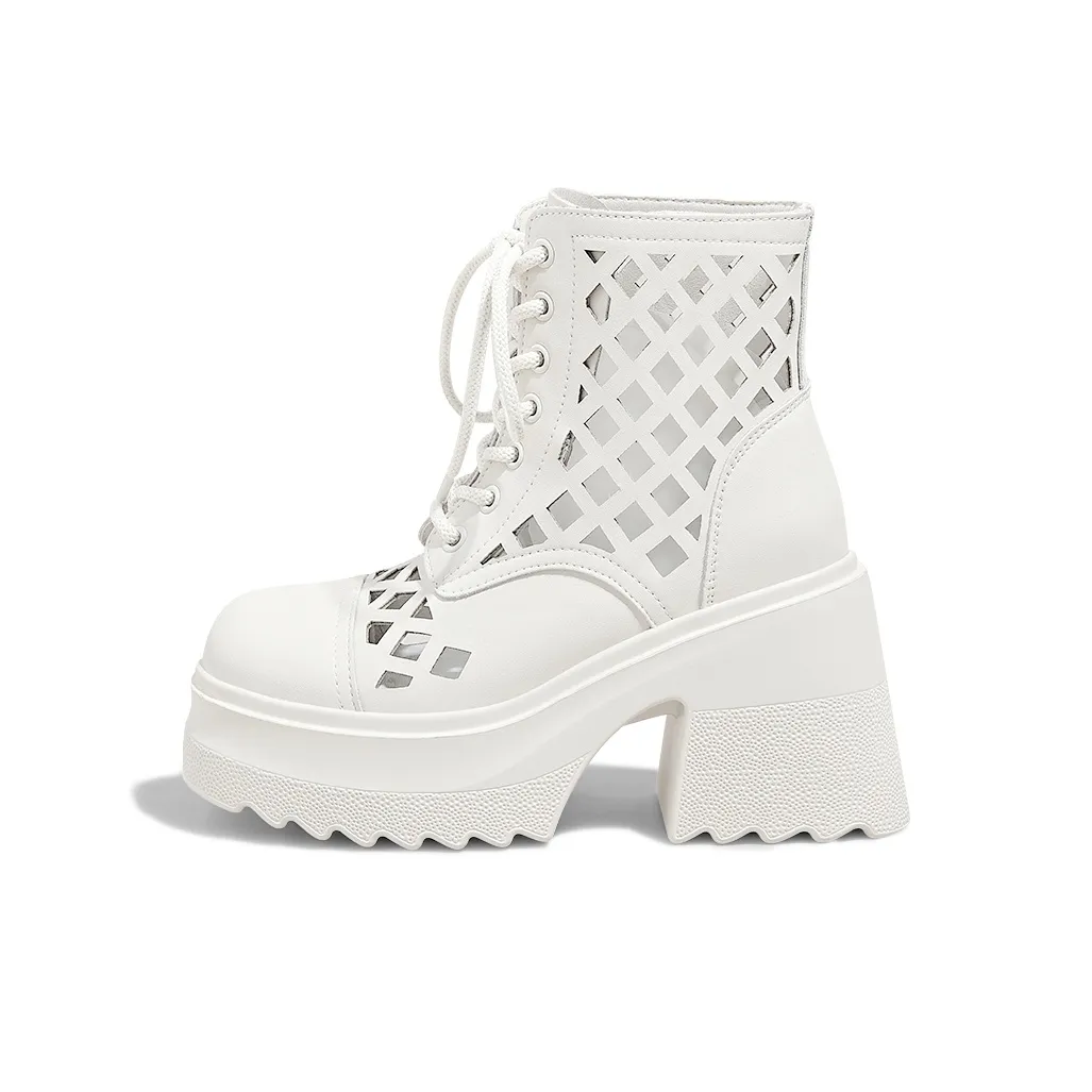 A Poinsettia Princess Ankle Boots Women's