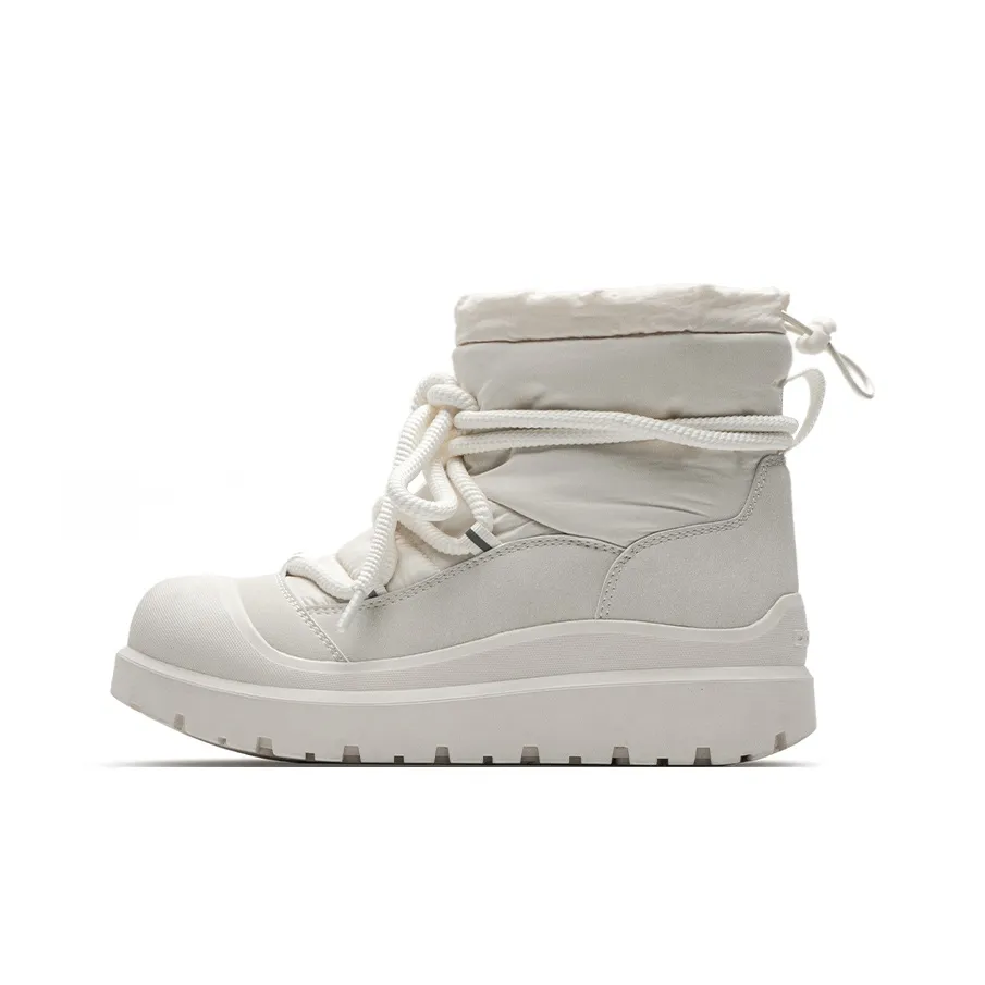 Mule Donkey Термический Амортизирующий Резиновый Снегоботинки 18,5 см Унисекс Белый