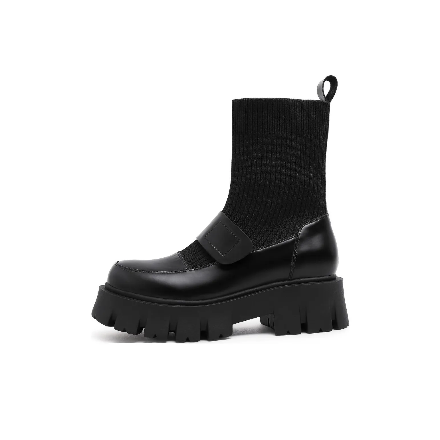 CAMEL Ankle Boots 5cm Women's Black