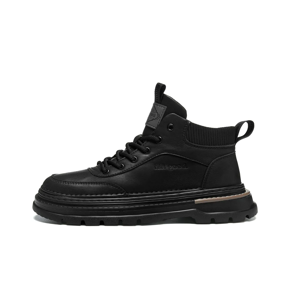 HLA Короткий Мартин Ботинок 4CM Мужской