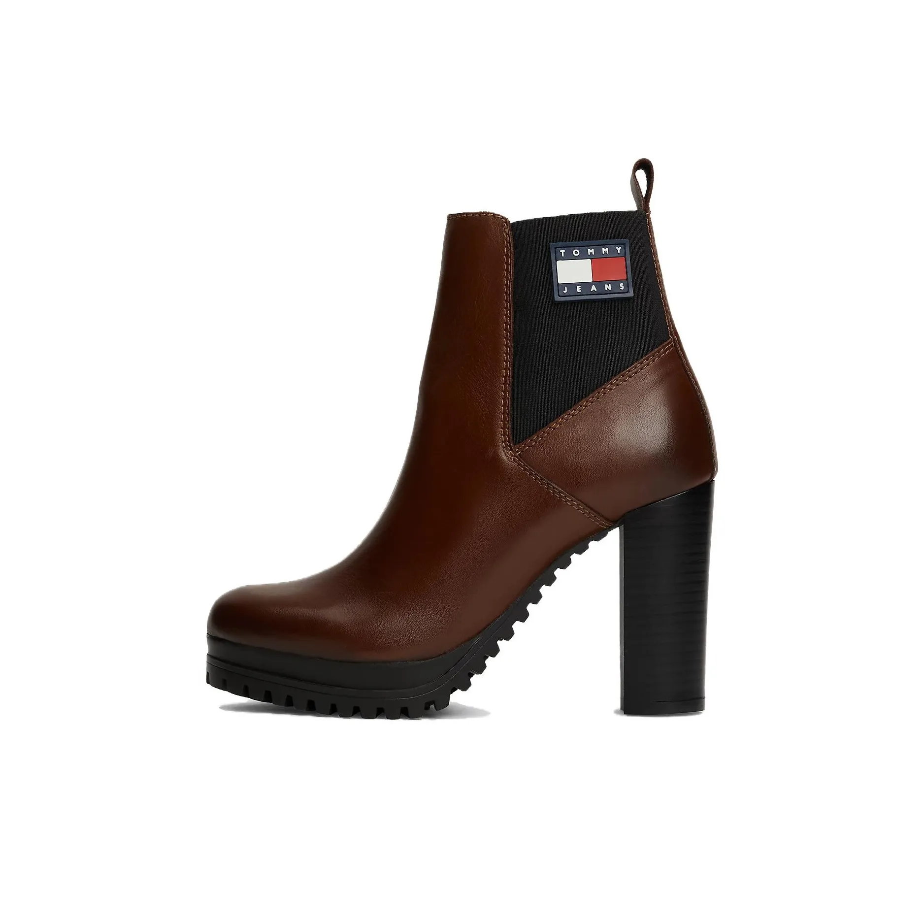 Tommy Hilfiger Ankle Boots 10cm Women's Chocolate