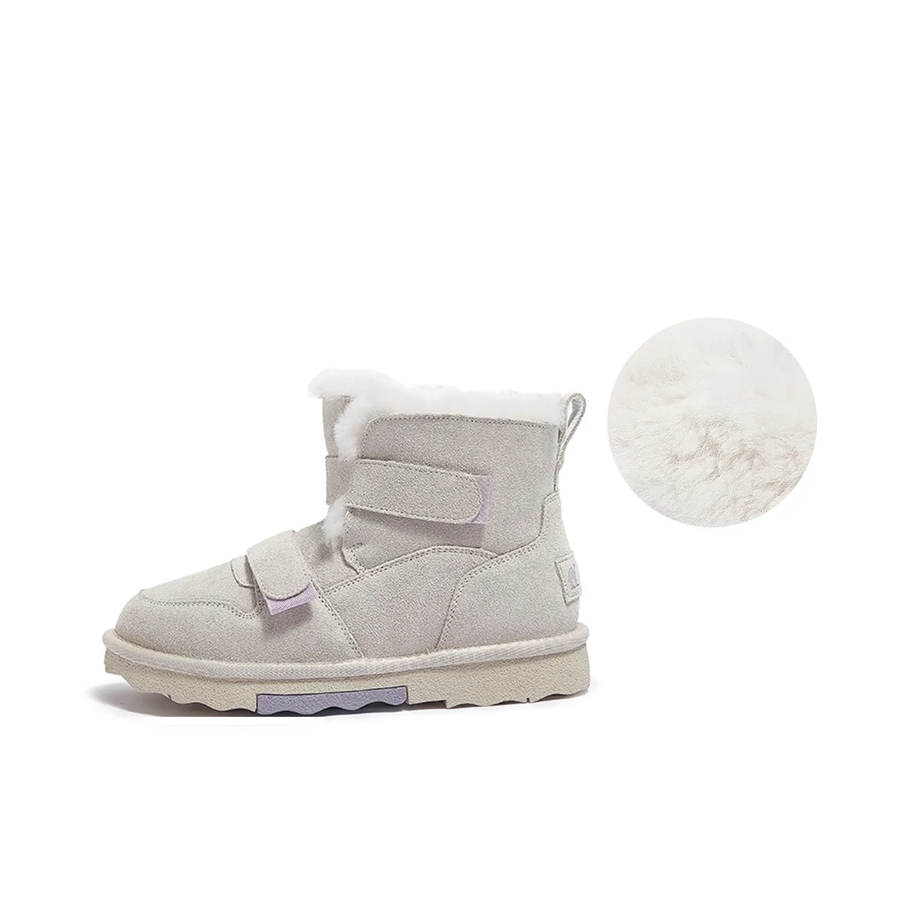 CAMEL Snow Boots Women's Warm White/Black/CAMEL
