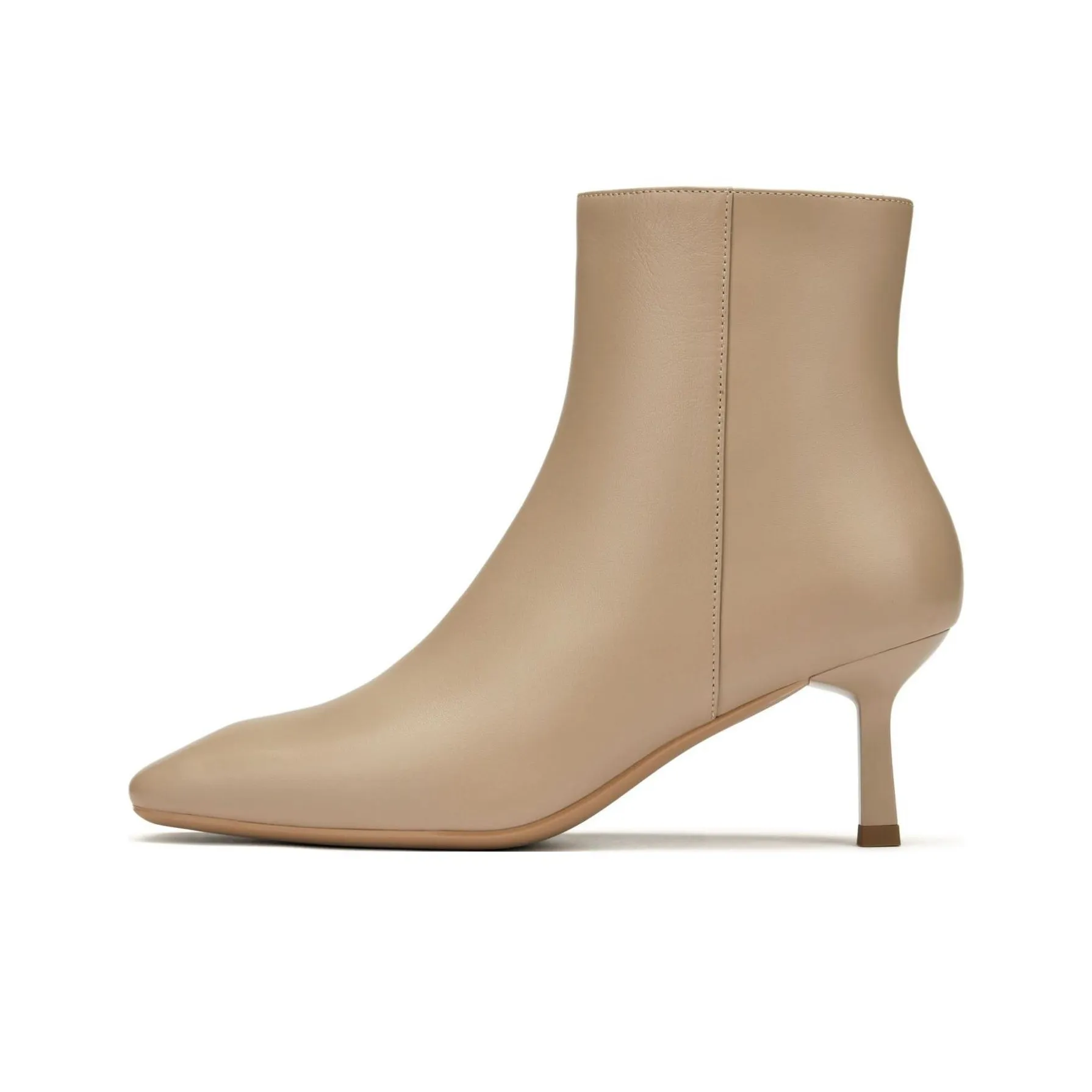 73Hours Soft Focus Молочный Кофейный Ботильоны 7 см Женские Хаки