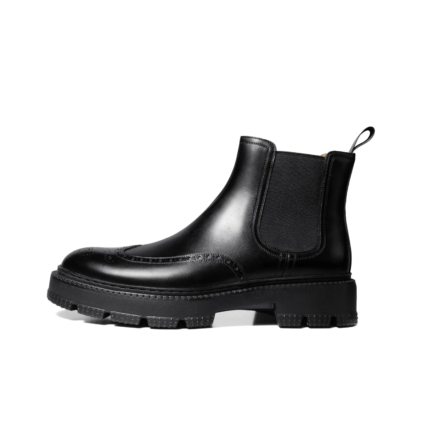 THOM WILLS Короткий Челси Мужской Черный