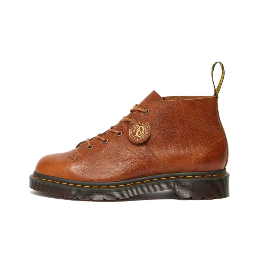 Dr.Martens Unisex Church Buckingham Martin Boots Brown