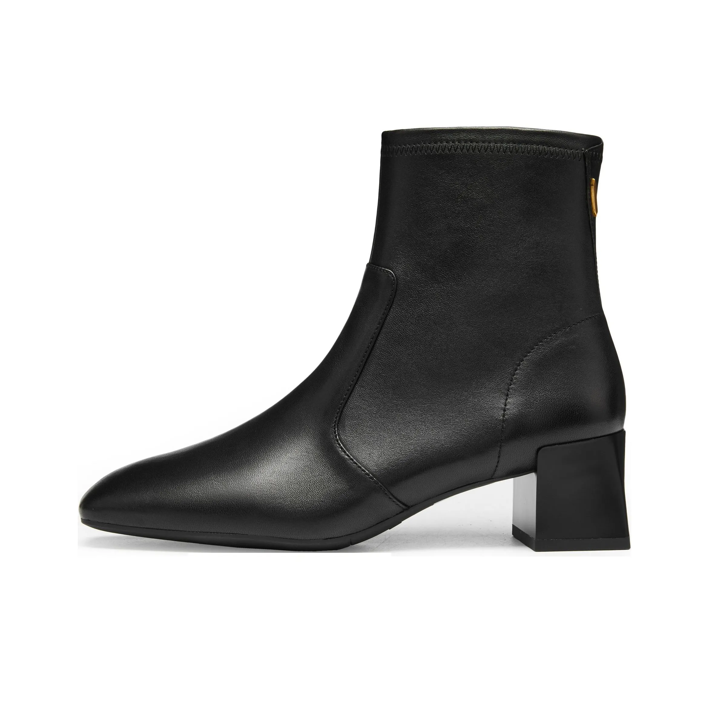 Staccato Sugar Cube Cream Ankle Boots Women's