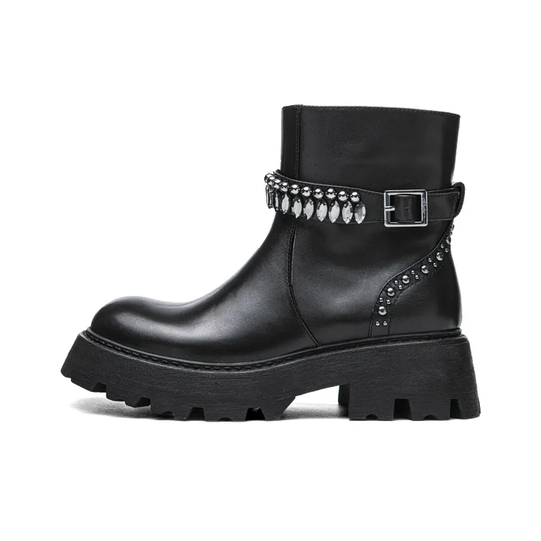 Ed Hardy ACC Ботильоны Женские Черные