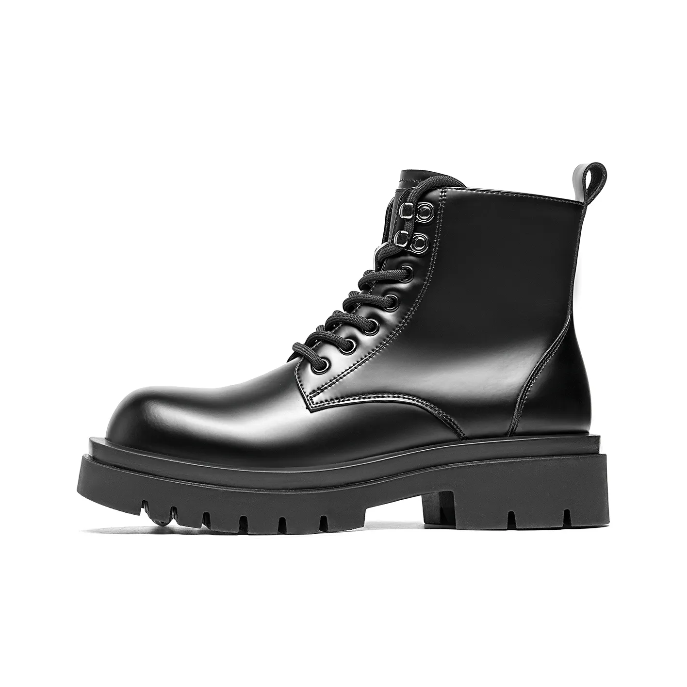 TRUMPPIPE Короткий Мартин Ботин Мужской Черный