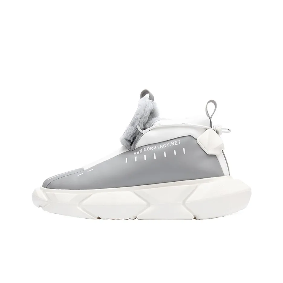 NORVINCY Сноубутсы Ярко-серый Унисекс