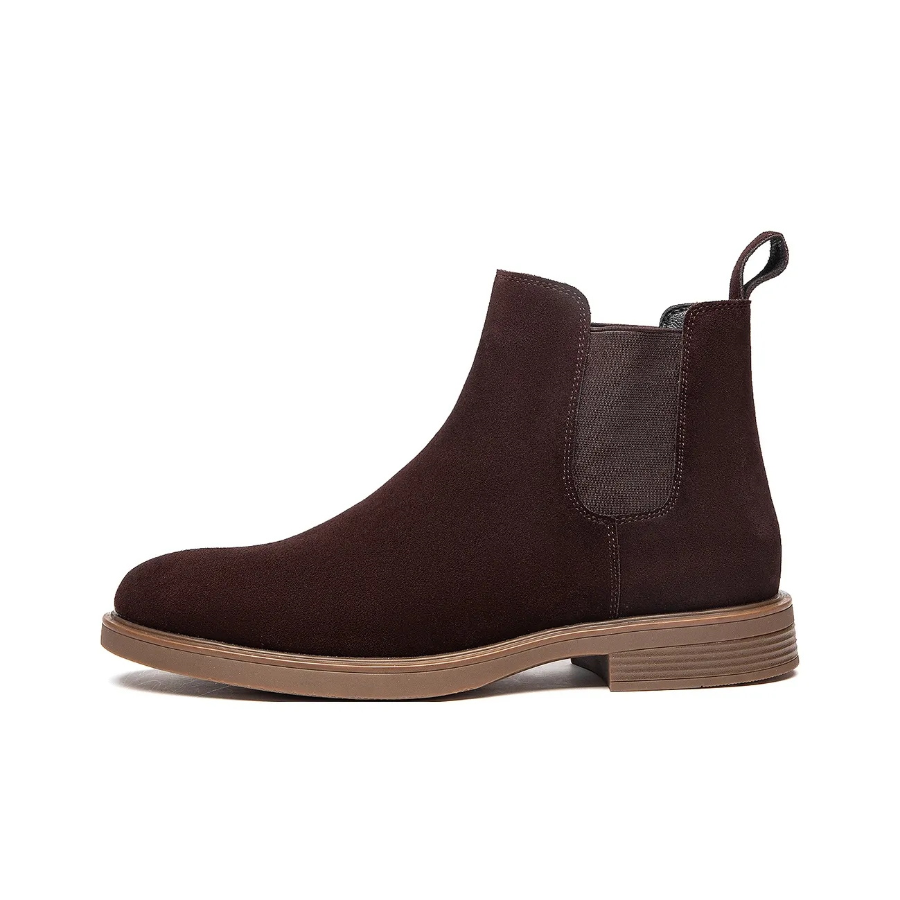 15 MINS 12cm Chelsea boots Roccia Men's Brown