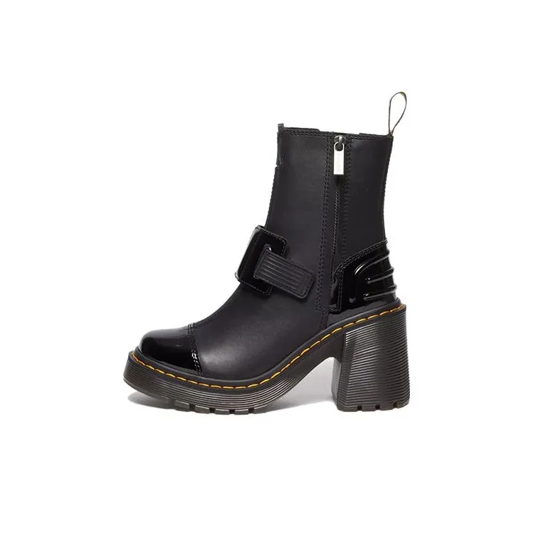 Dr.Martens Gaya Alternative Leather Heeled Chelsea Boots 'Black' Women's