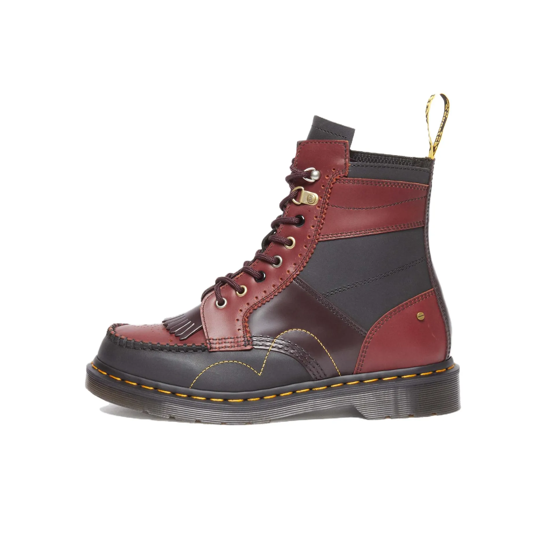 Dr.Martens Short Martin Boot Unisex Black Red