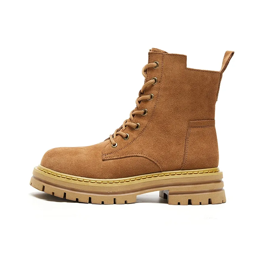 MALEMONKEY Короткий MID Голень Мартин Ботинок 4,5 см Женские