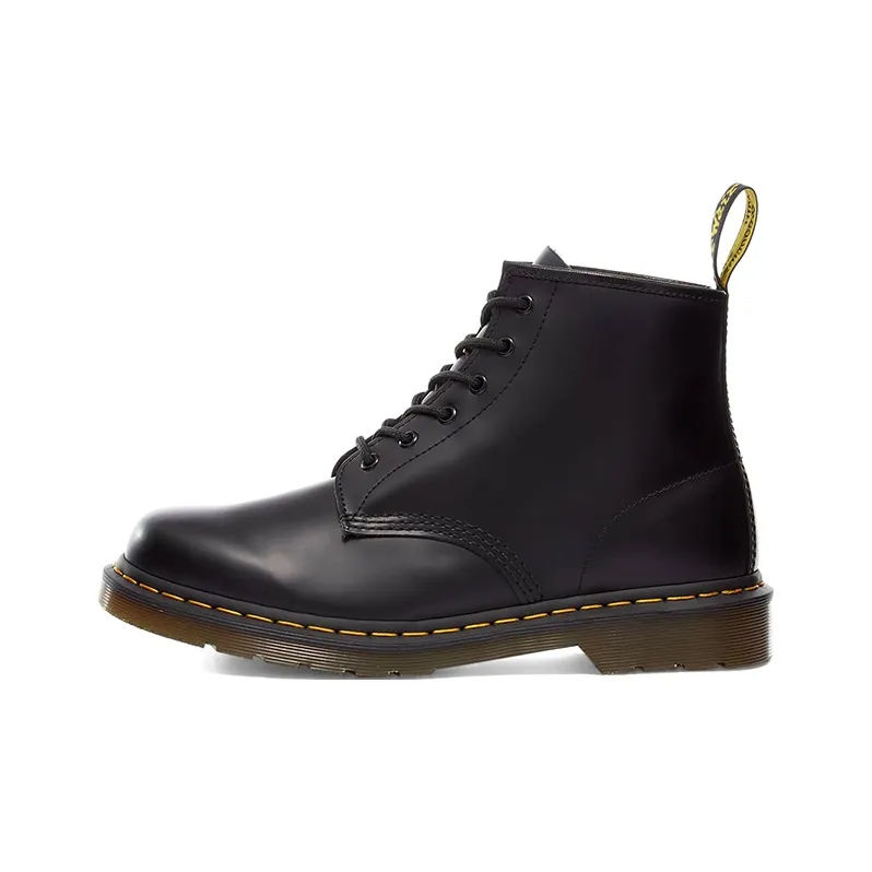 Dr. Martens 101 Smooth Leather Ankle Boot Black