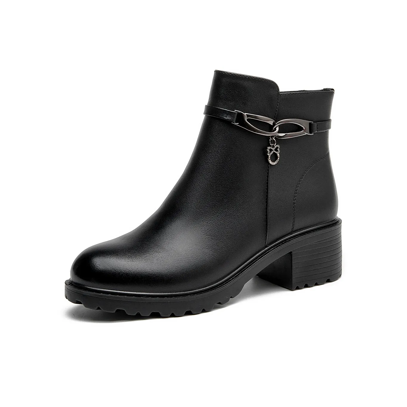 AOKANG Ботильоны 4,8 см Женские Черные