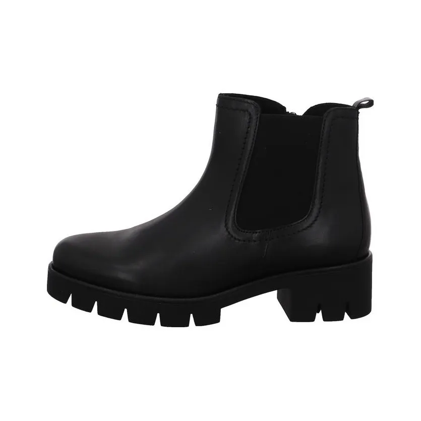 Gabor Short Chelsea Boots Women's Black