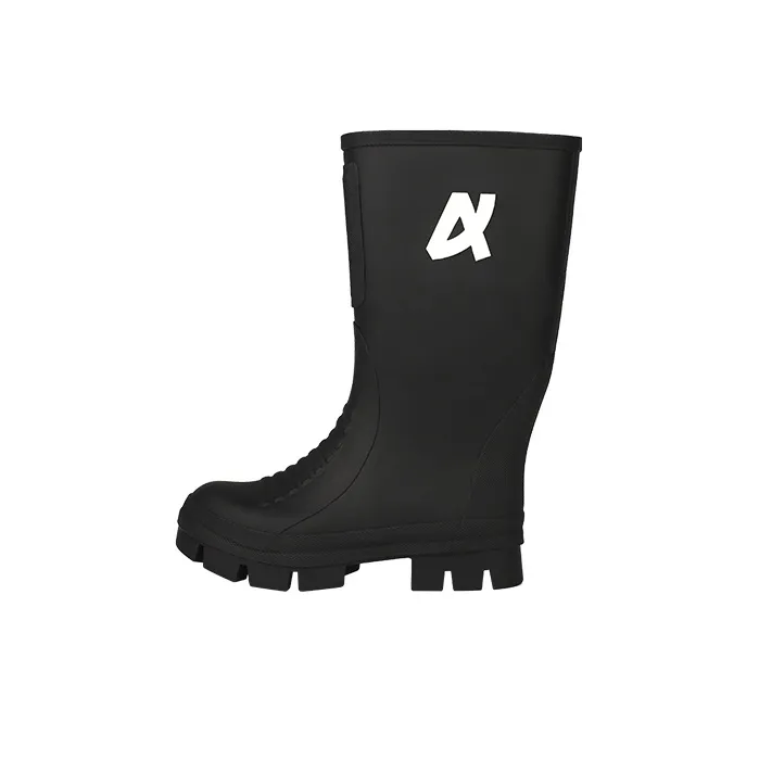 LAST LAZY Slip-Resistant Warm Highway Rain Boots Unisex