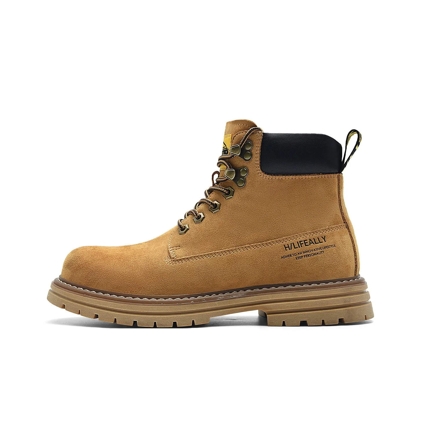 HLA Короткий Мартин Ботинок 3,5 см Мужской