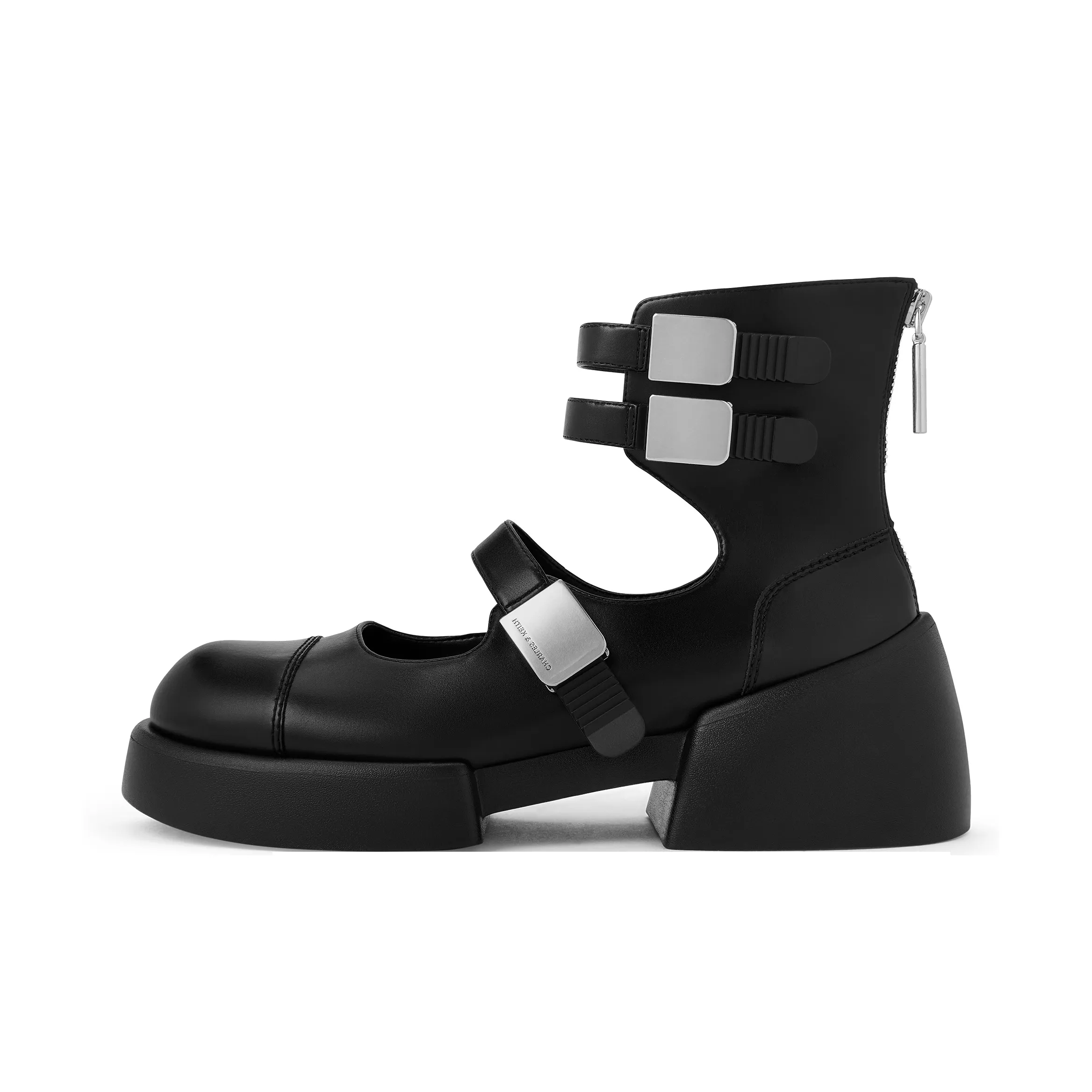 CHARLES KEITH Маленький CK Готический стиль Лолита ботильоны 5,3 см Женские Многоцветный