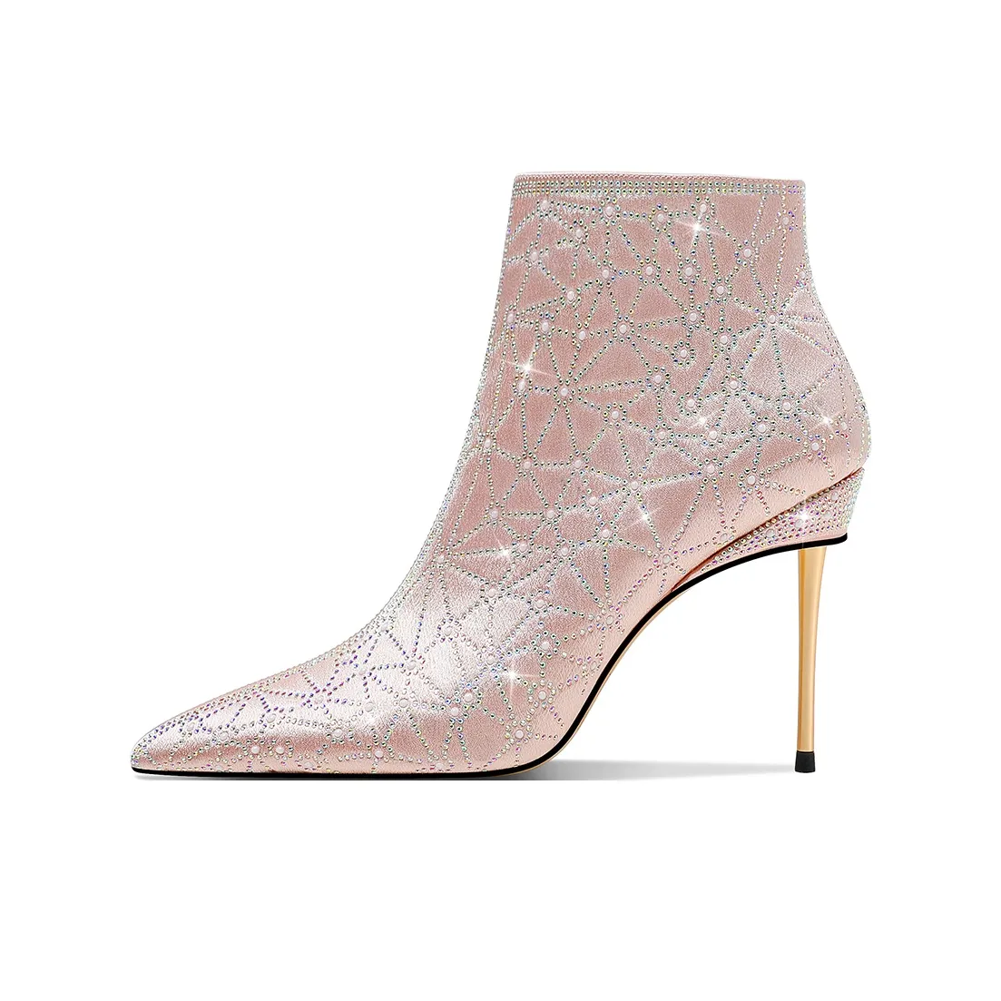 Hoov Ankle Boots 9cm Women's Beauty Pink