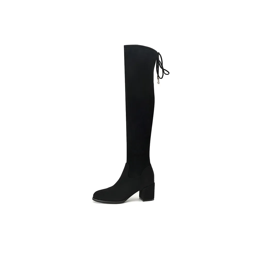 JOSINY Over The Knee Boots Женские Черные