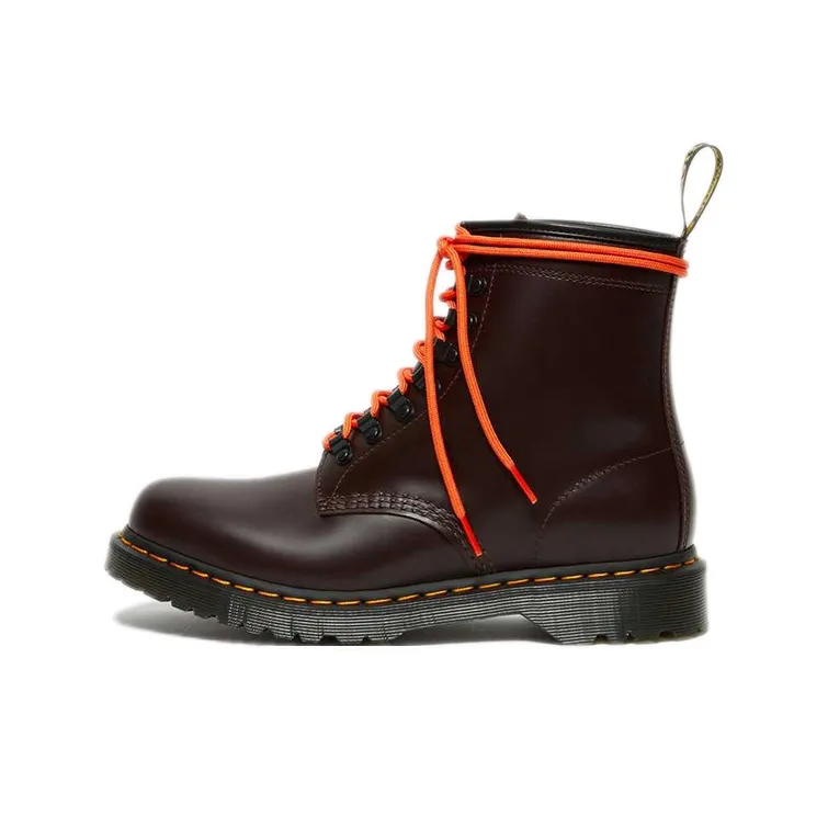 Dr. Martens 1460 Ben Smooth Martin Boots 'Brown Red'