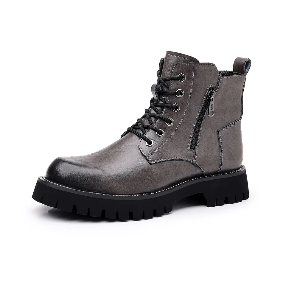 EGCHI Короткий MID Голень Мартин Ботинок Мужской