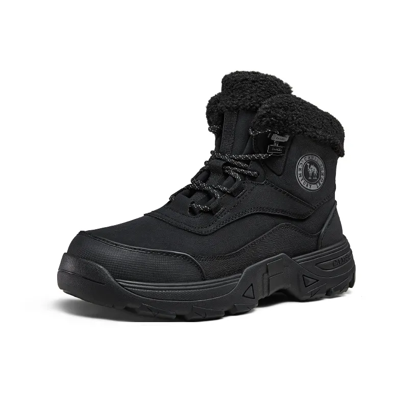 CAMEL Compass Warm Slip Resistant Short Outdoor boots Perfects 4.5cm Men's