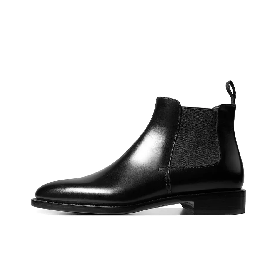 THOM WILLS Chelsea Boots Men's Black