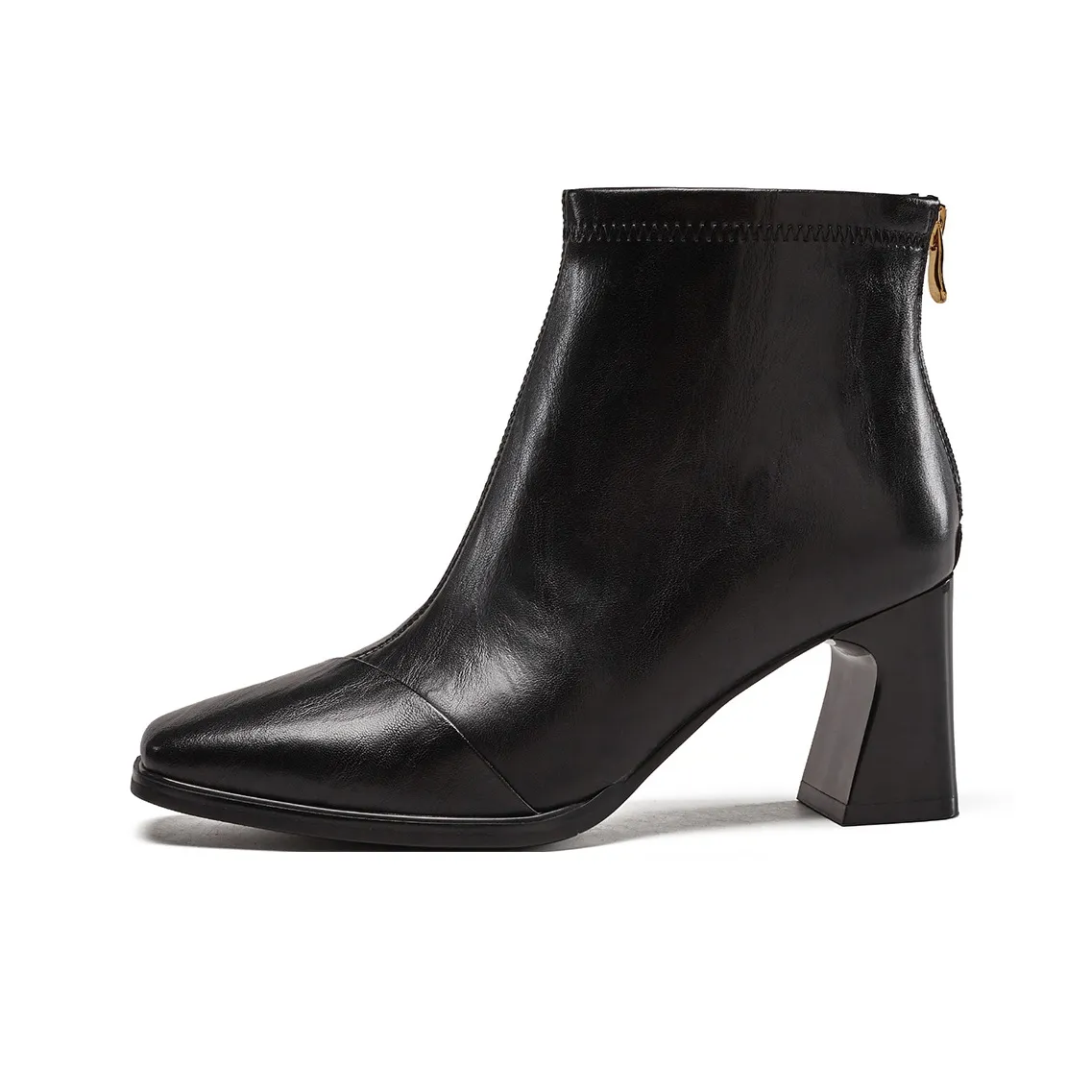 YEARCON Ankle Boots Women's Burgundy