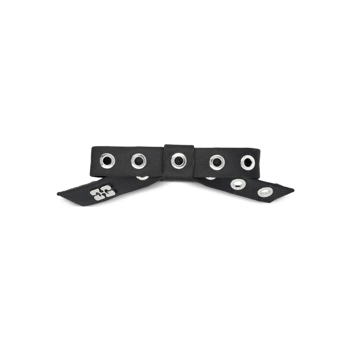 GANNI Eyelet Bow Barrette