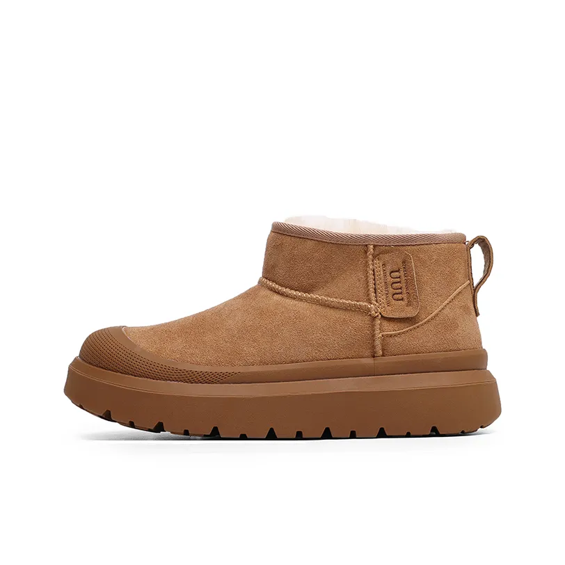 Angelmi Термический Устойчивый к Износу Низ Резиновые Снежные Ботинки Унисекс Коричневый