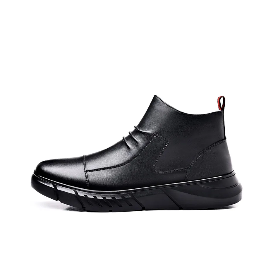 YEDANI Ботильоны Черные Шерстяная Подкладка Мужские