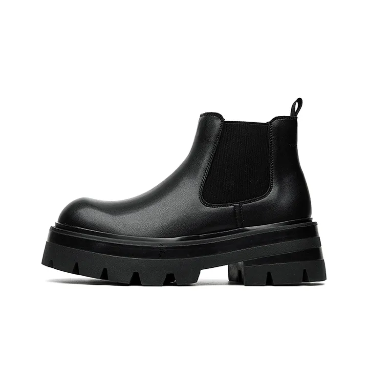 GZZ Короткий Челси Мужской Черный