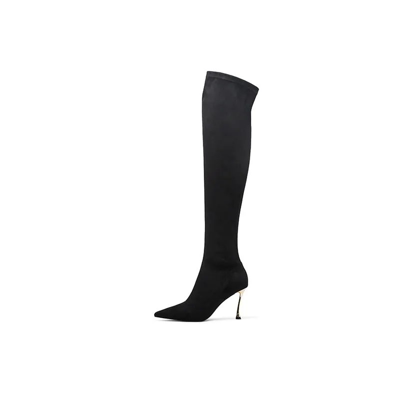 Coup De Foudre Over the knee Boots 8.5cm Women's Black