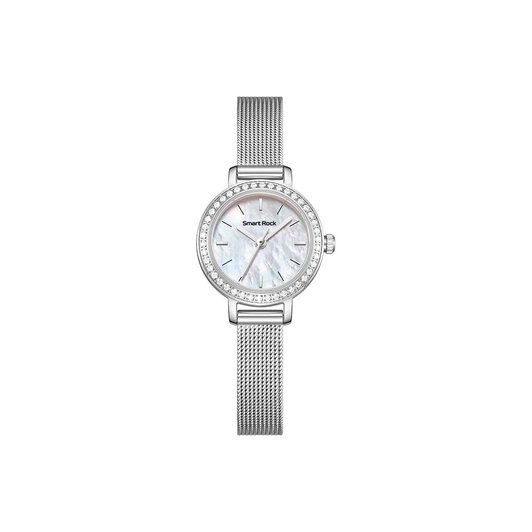 SMART ROCK Кварцевый механизм, женские часы, 22 мм, жемчужная раковина, цвет