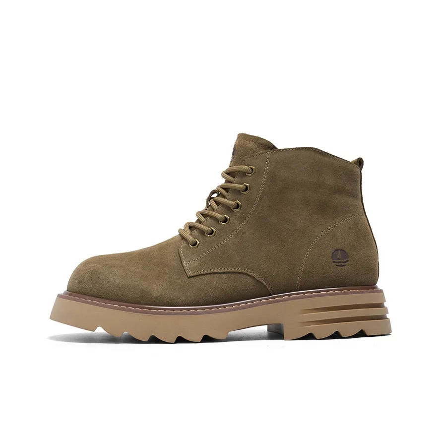 NAVIGARE Маленький Парус Короткий Мартин Ботинок Мужской Хаки