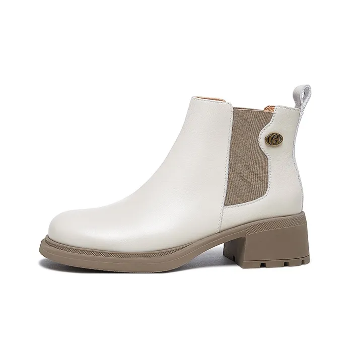 CAMEL Short Chelsea Boots 4.5cm Women's