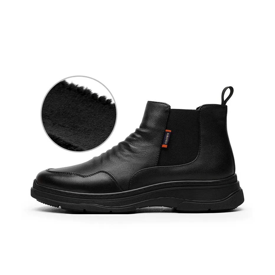 CROWN Chelsea Boots Men's Black